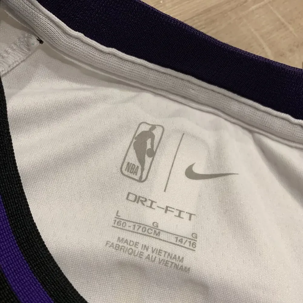 Nike NBA LeBron James #6 LA Lakers City Edition Swingman Jersey Youth Boys Large